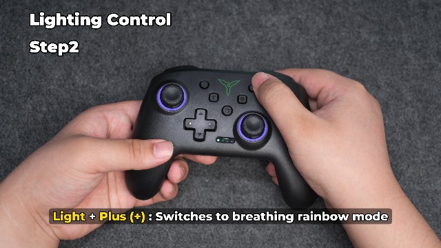 Amazon.co.jp: Switch 2 コントローラー 9色RGBライト 光る スイッチ
